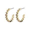 Pilgrim Ester Crystal Hoop Earrings