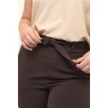 Kaffe Cjia Belt Pants - Java