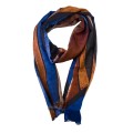 Bohème Scarf Z10250 - Vertical Blue