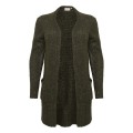 Kaffe Clioma Knit Cardigan - Forest Night Mel