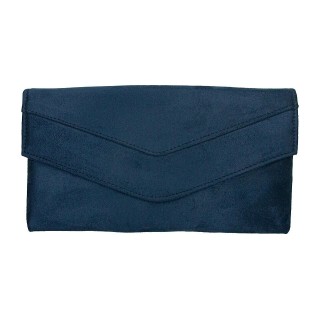 Clutch Velvet Navy