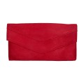 Clutch Velvet Red