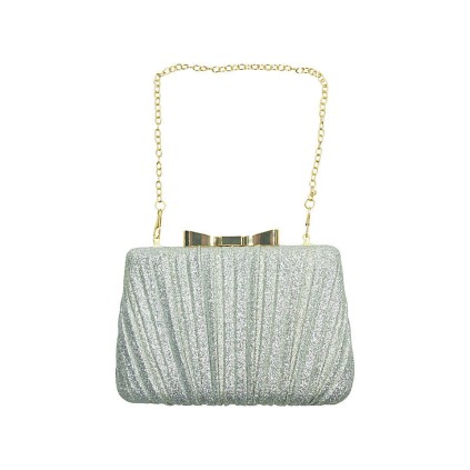 Party Clutch Silver