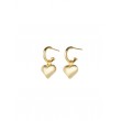 CH Golden Heart Earrings