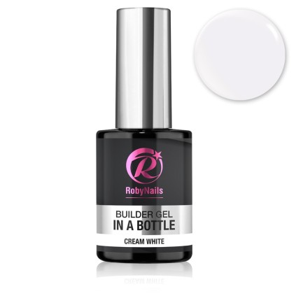 RobyNails BuilderGel in a Bottle Cream White