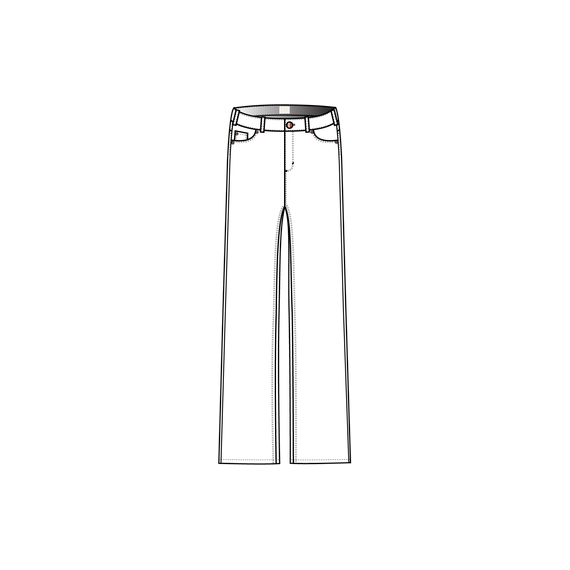 Kaffe Csina Straight Jeans