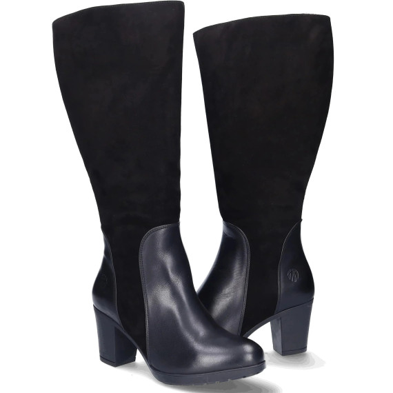 Brora-Ruby Black Nap/Suede 001-042
