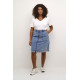 Kaffe Cjena A-shape T-Shirt Chalk