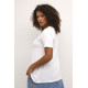 Kaffe Cjena A-shape T-Shirt Chalk