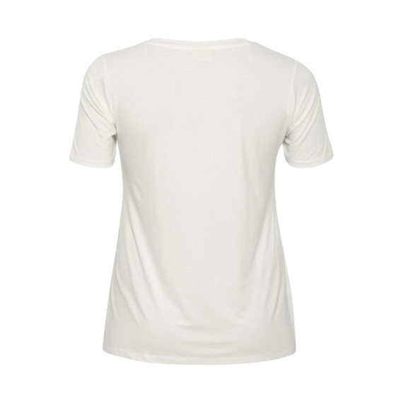 Kaffe Cjena A-shape T-Shirt Chalk