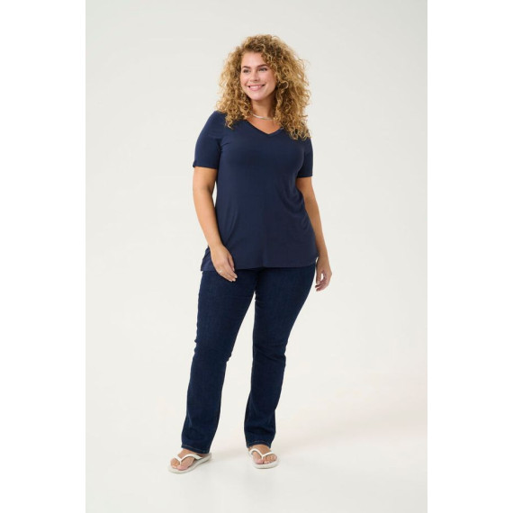 ¨Kaffe Cjena A-shape T-Shirt Navy