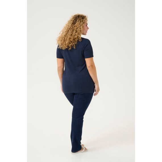 ¨Kaffe Cjena A-shape T-Shirt Navy