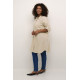 Kaffe Cpaula Shirt Tunic Feather Grey