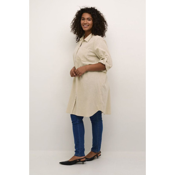 Kaffe Cpaula Shirt Tunic Feather Grey