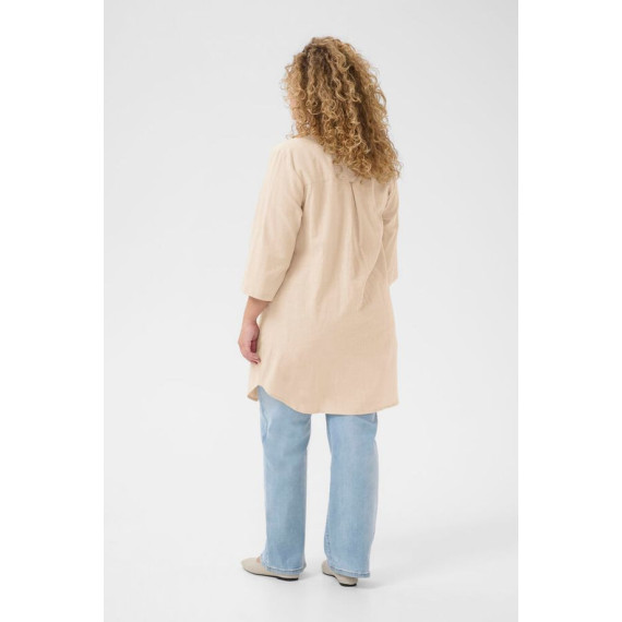 Kaffe Cpaula Shirt Tunic Feather Grey