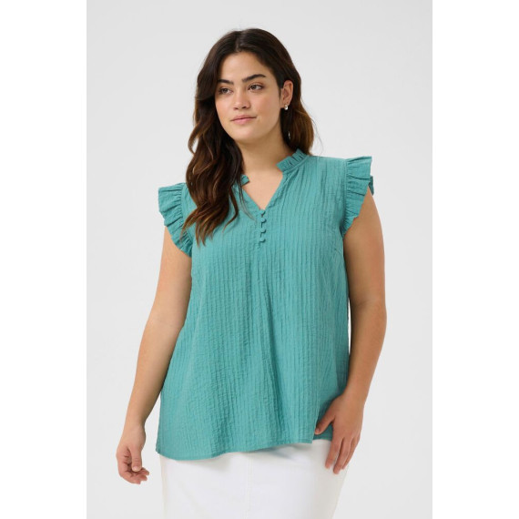 Kaffe Clyana Blouse Teal