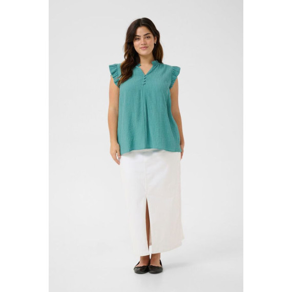 Kaffe Clyana Blouse Teal