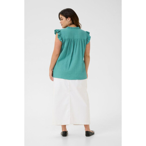Kaffe Clyana Blouse Teal