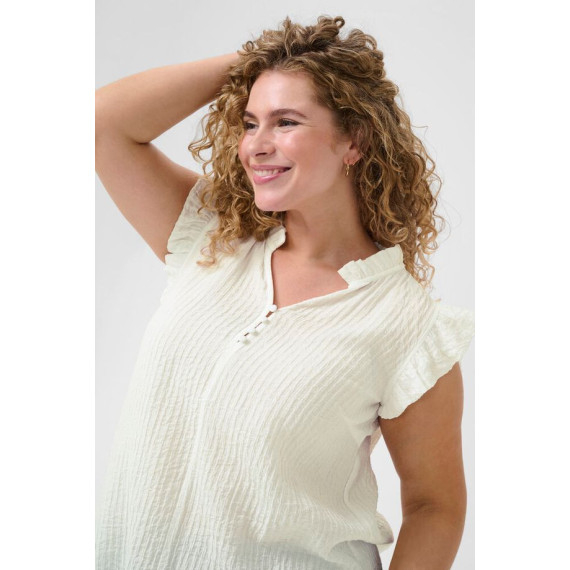 Kaffe Clyana Blouse Chalk