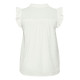Kaffe Clyana Blouse Chalk