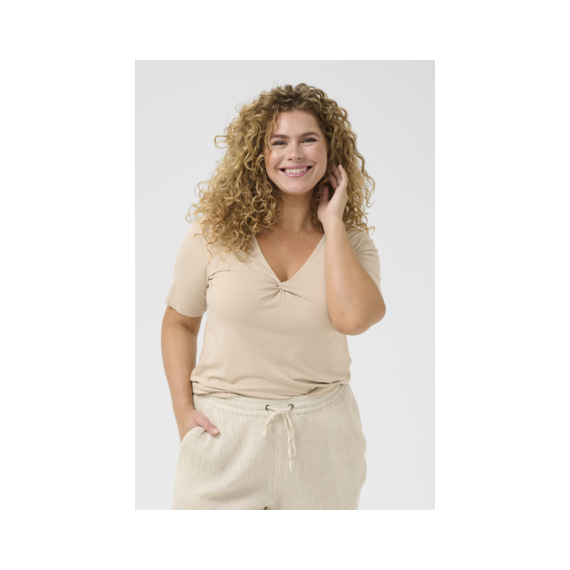 Kaffe Cwinni T-shirt Feather Grey