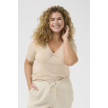 Kaffe Cwinni T-shirt Feather Grey