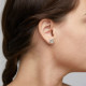 Pilgrim Josephine Earring Silver