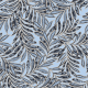 Kaffe Cami Top Blue Leaf Print