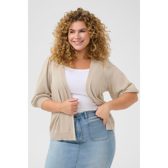 Kaffe Cdalina Knit Cardigan  Feather Grey