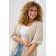 Kaffe Cdalina Knit Cardigan  Feather Grey
