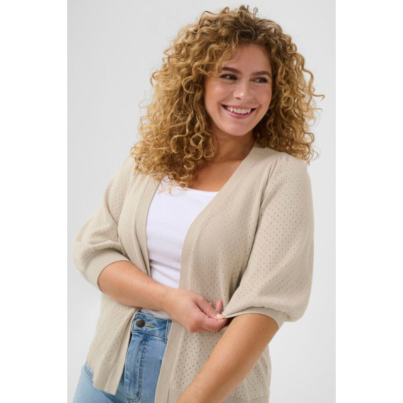 Kaffe Cdalina Knit Cardigan  Feather Grey