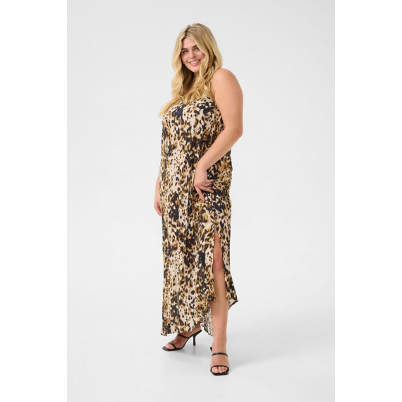 Kaffe Cjulia Ami Strap Dress Leo