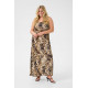Kaffe Cjulia Ami Strap Dress Leo