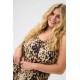 Kaffe Cjulia Ami Strap Dress Leo