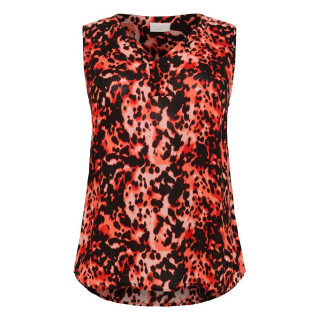 Kaffe Cami Top Grenadine Leo Print