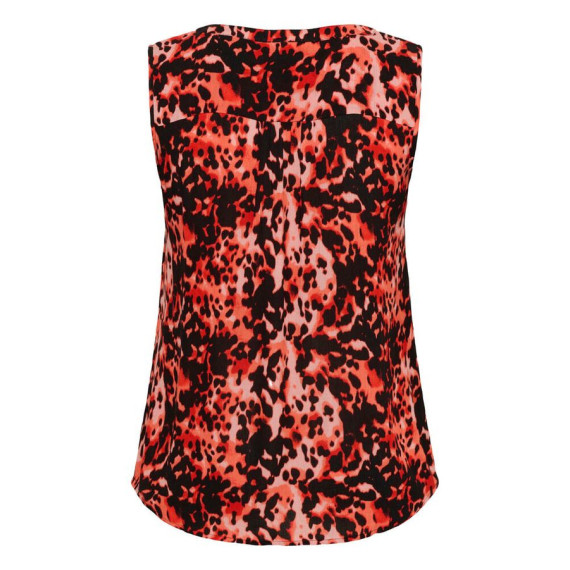 Kaffe Cami Top Grenadine Leo Print