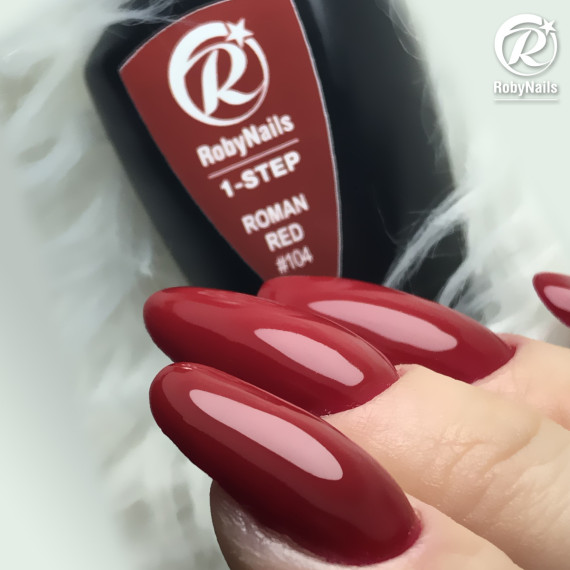 RobyNails 1-Step Roman Red 104