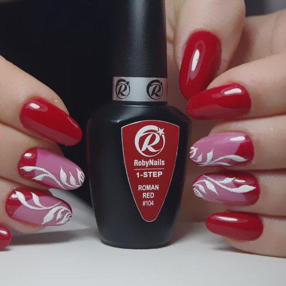RobyNails 1-Step Roman Red 104