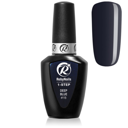 RobyNails 1-Step Deep Blue 118