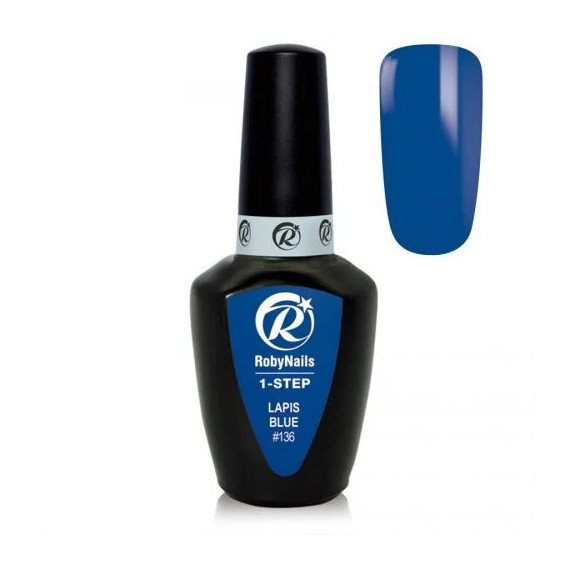 RobyNails 1-Step Lapis Blue 136