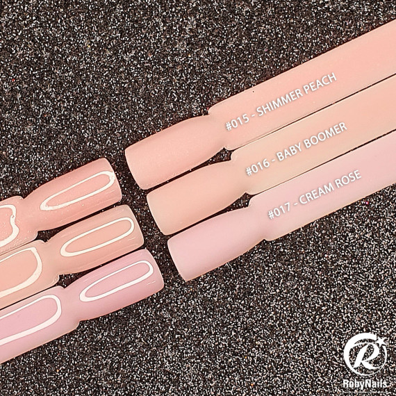 RobyNails Gel Polish Pink Rose Filler Base