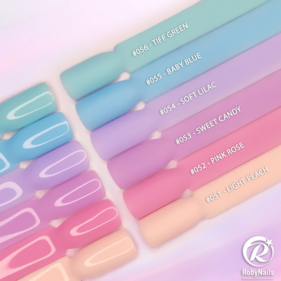 RobyNails Gel Polish Pink Rose Filler Base