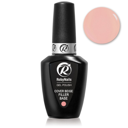 RobyNails Gel Polish Cover Beige Filler Base
