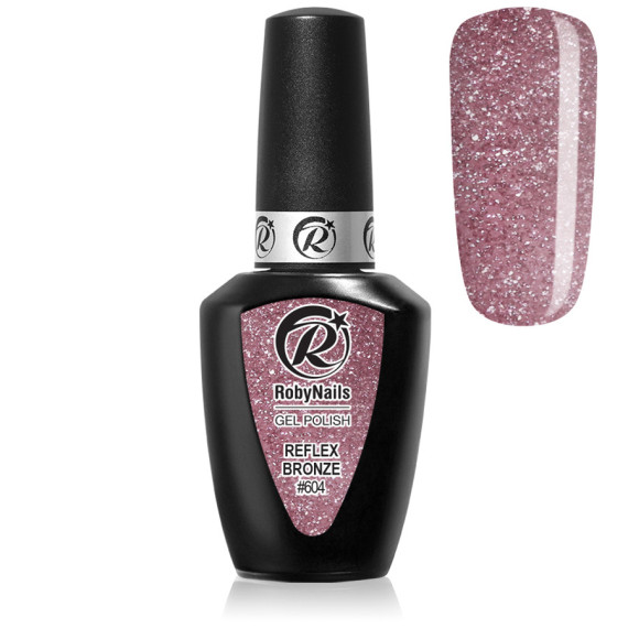 RobyNails Gel Polish Reflex Bronze 604