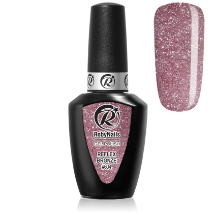 RobyNails Gel Polish Reflex Bronze 604