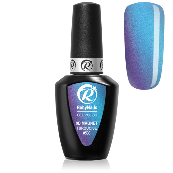 RobyNails Gel Polish 9D Magnet Turquoise 503
