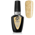 RobyNails Gel Polish Mega Glitter Gold 208
