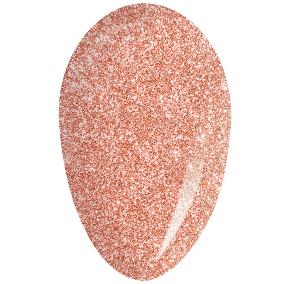 RobyNails Gel Polish Mega Glitter Copper 207