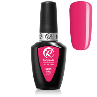 RobyNails Gel Polish Neon Pink 147