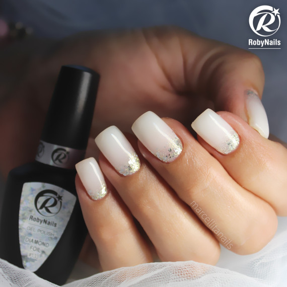 RobyNails Gel Polish Diamond Foil 133